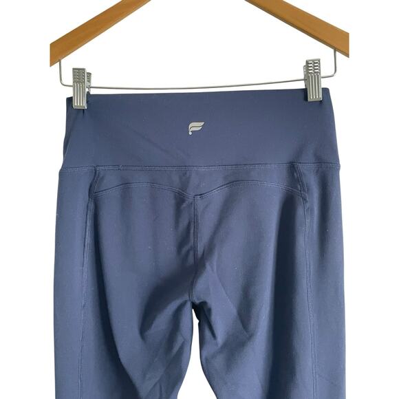 Fabletics Deep Navy Define PowerHold High-Waisted Flare Pant Leggings Size Small - Picture 3 of 7